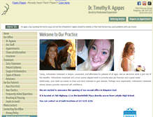 Tablet Screenshot of bracesdoc.ca